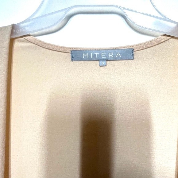 Mitera The Nadia Loop Cardigan in Blush Pink S - Picture 7 of 11